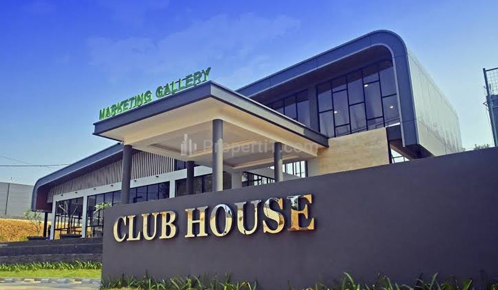 Club House di Dalam Cluster dengan Taman, Playground, Jogging Track dan Gym Center