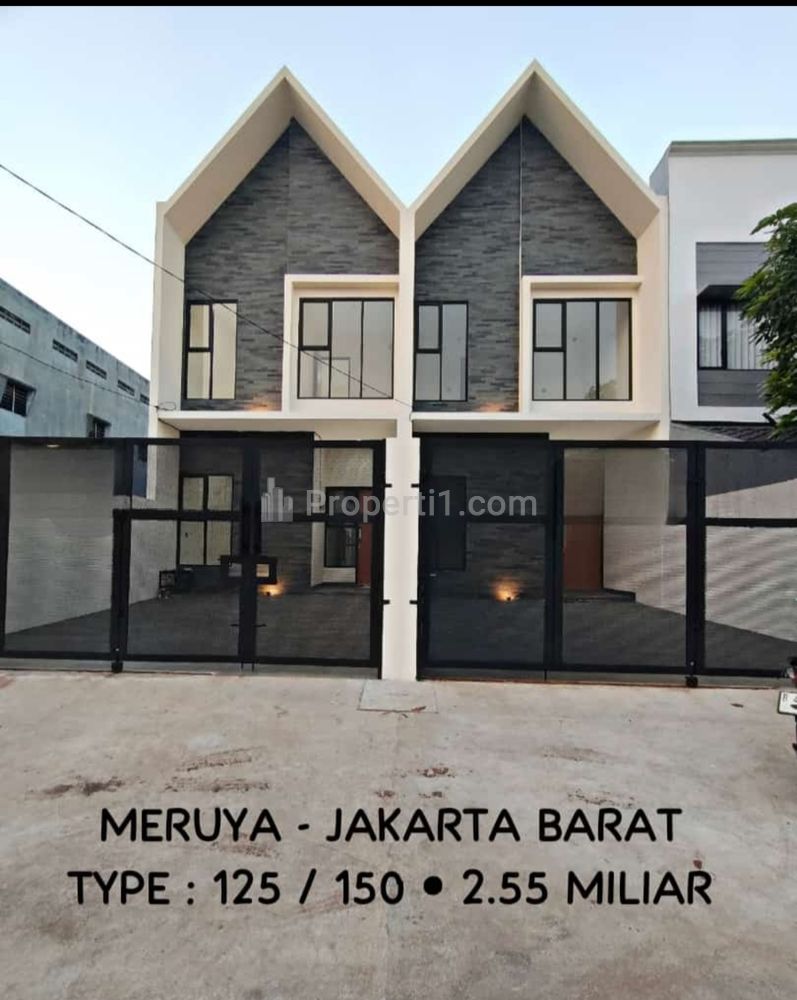 Dijual Rumah Baru di Jakarta Barat, di Komplek DKI Meruya, Bisa KPR