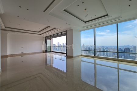 Dijual Unit Apartemen Raffles Residence Jakarta 4 Bedroom Unfurnished