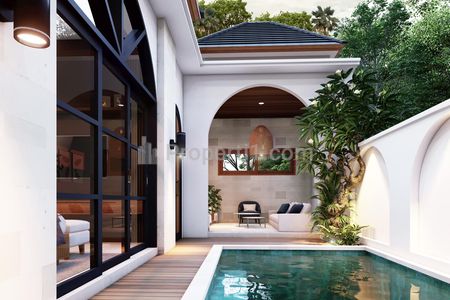 Rumah Villa Dijual Minimalis di Jimbaran Badung Bali, 2 Kamar Tidur Free Pool Dekat GWK