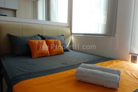 Sewa Bulanan Apartemen Osaka Riverview PIK 2 Tipe Studio Full Furnished 12/55A