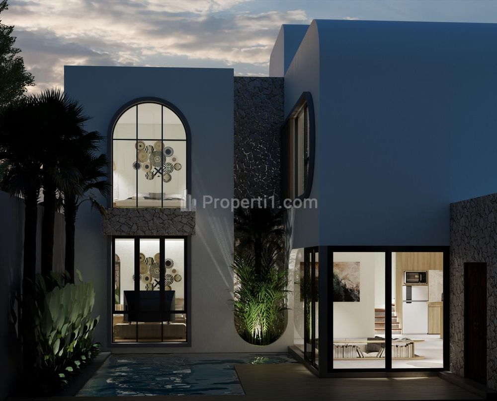 Dijual Palm Beach Villas di Jimbaran, Badung, Bali, Hanya Ada 1 Unit 3 Kamar Tidur