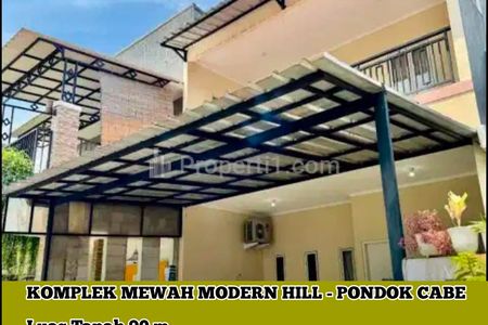 Dijual Rumah Bagus Dalam Komplek Mewah Modern Hill, Pondok Cabe, Tangerang Selatan, Bisa KPR