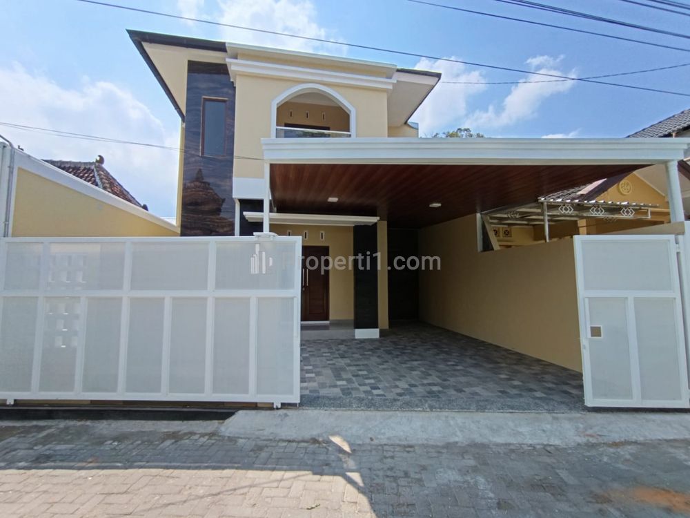 Dijual Rumah Modern Minimalis 2 Lantai di Utara Stadion Maguwoharjo Yogyakarta