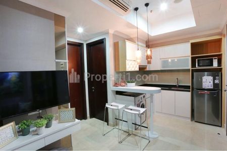 Sewa Apartemen Menteng Park Tipe 2 Bedrooms Full Furnished, Dekat Taman Ismail Marzuki, RSCM, Bunda Hospital, dan Kampus UI Salemba