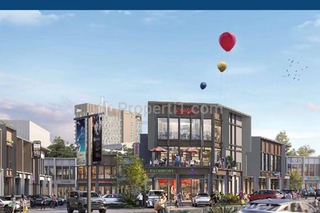 Dijual Ruko 3 Lantai Kota Wisata Cibubur Super Strategis Seberang Mall Living World Blok NC 7