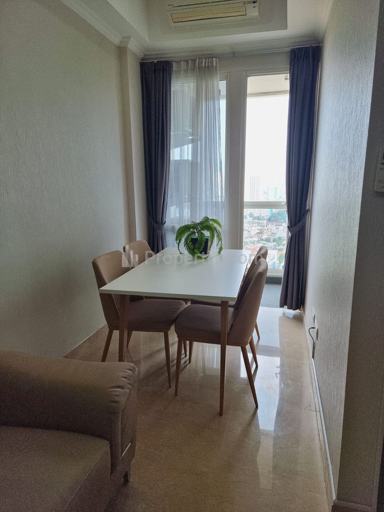 For Rent Apartemen Menteng Park Tipe 2 Bedroom Fully Furnished, Dekat TIM, RSCM, Bunda Hospital, dan Kampus UI Salemba