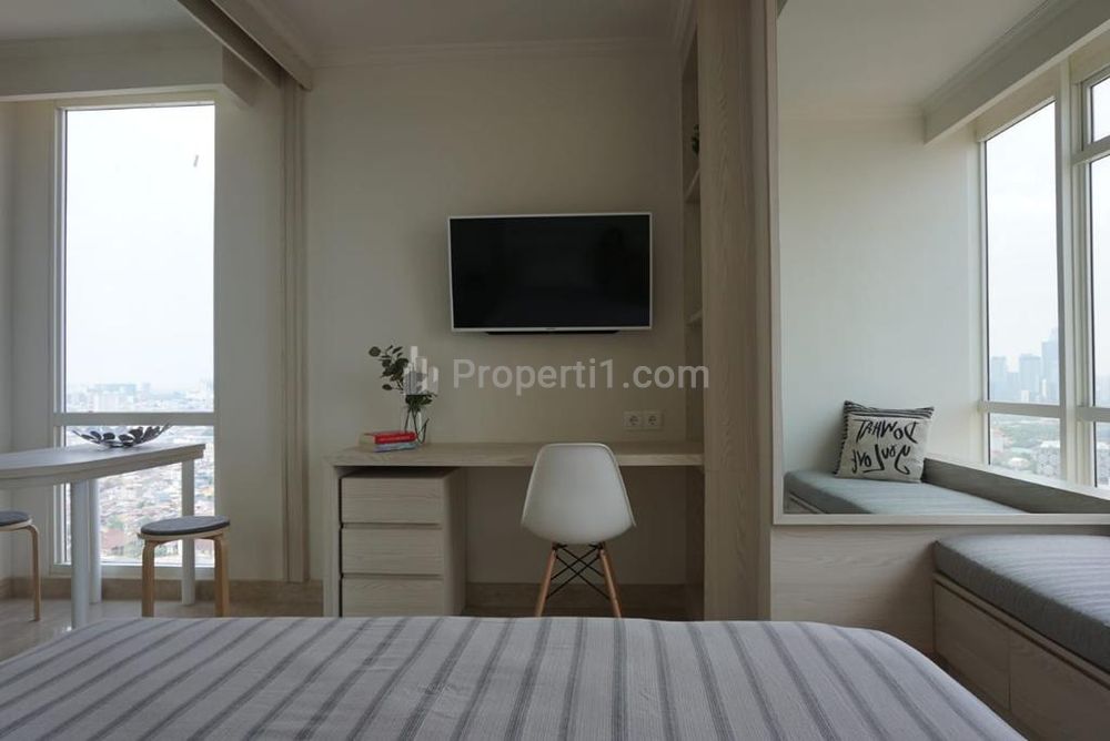 For Rent Apartemen Menteng Park Tipe 1 Bedroom Fully Furnished, Dekat TIM, RSCM, Bunda Hospital, dan Kampus UI Salemba