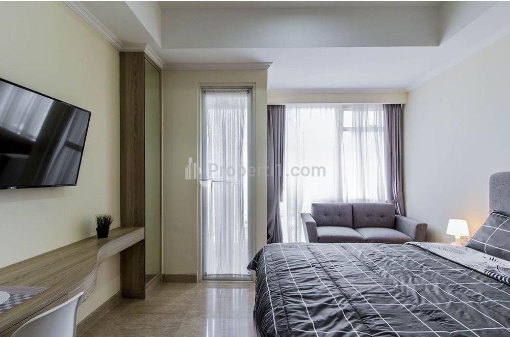 For Rent Apartemen Menteng Park Tipe Studio Fully Furnished, Dekat TIM, RSCM, Bunda Hospital, dan Kampus UI Salemba