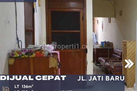 Dijual Rumah Letak Strategis di Sekitar Area Pergudangan di Daerah Senen, Jakarta Pusat