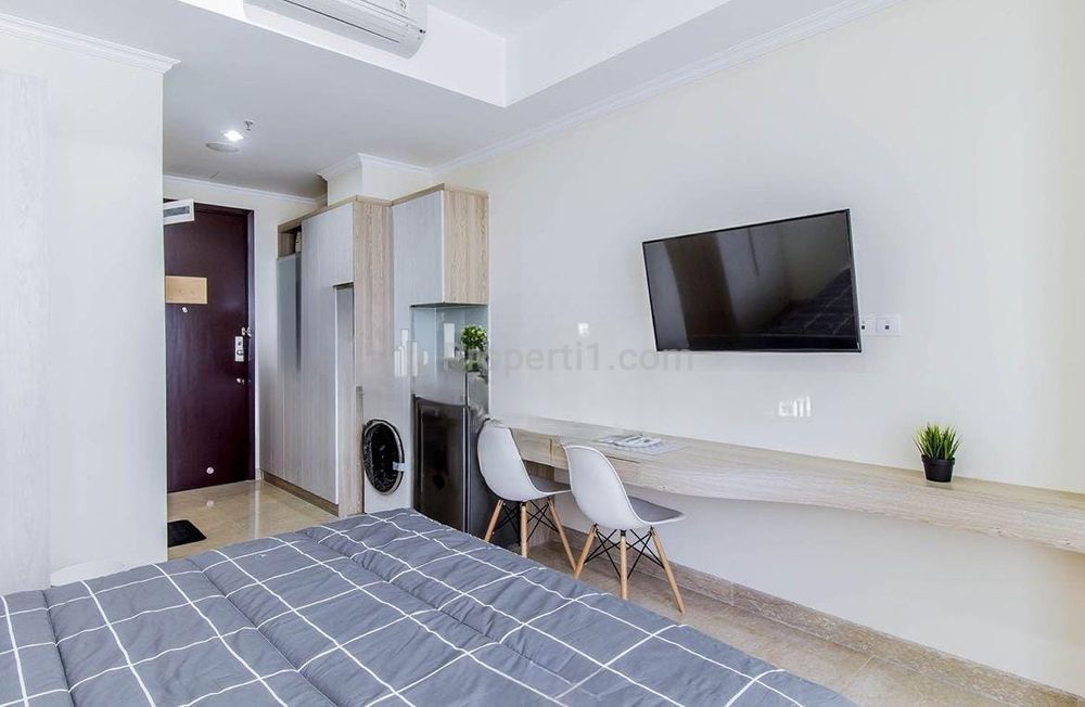 For Rent Apartemen Menteng Park Tipe Studio Fully Furnished, Dekat TIM, RSCM, Bunda Hospital, dan Kampus UI Salemba