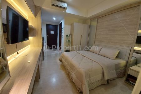 For Rent Apartemen Menteng Park Tipe Studio Fully Furnished, Dekat TIM, RSCM, Bunda Hospital, dan Kampus UI Salemba