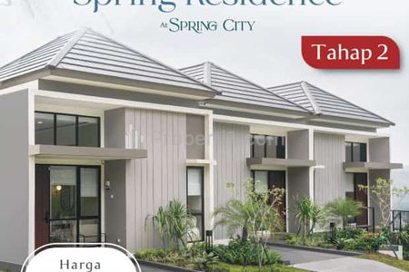 Jual Rumah Baru View Gunung Pancar di Sentul City, Bogor