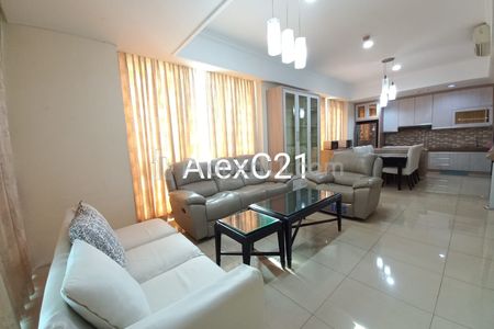 Dijual / Disewakan Private Lift Apartemen Kemang Village Tower Tifanny 3 BR Fully Furnished, Bangka