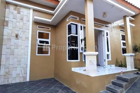 Jual Rumah Minimalis Modern Idaman Keluarga LT 50 Luas Bangunan 36 KT 2 Ruang Tamu Dapur KM 1 Carpot Legalitas SHM Harga 285 Jt di Bedahan Depok