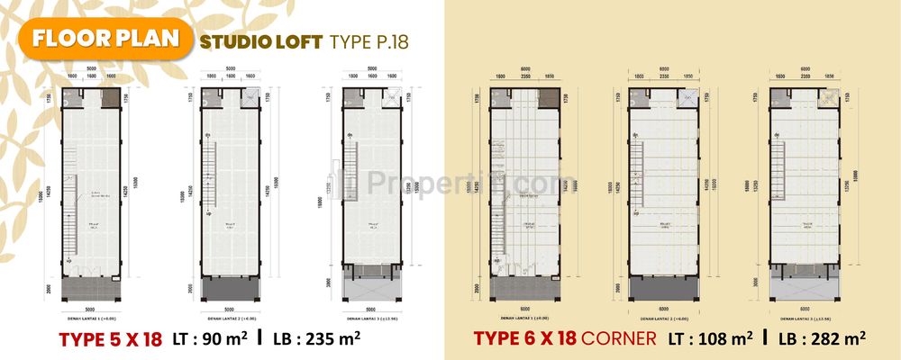 Dijual Ruko Studio Loft di Kawasan CBD Gading Serpong Tangerang