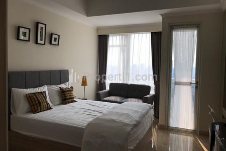 For Rent Apartemen Menteng Park Tipe Studio Fully Furnished, Dekat TIM, RSCM, Bunda Hospital, dan Kampus UI Salemba