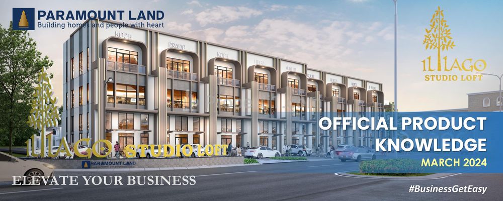 Dijual Ruko Studio Loft di Kawasan CBD Gading Serpong Tangerang