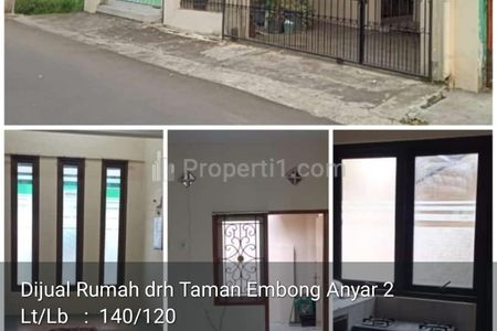 Dijual Rumah di Taman Embong Anyar 2, Dau, Malang