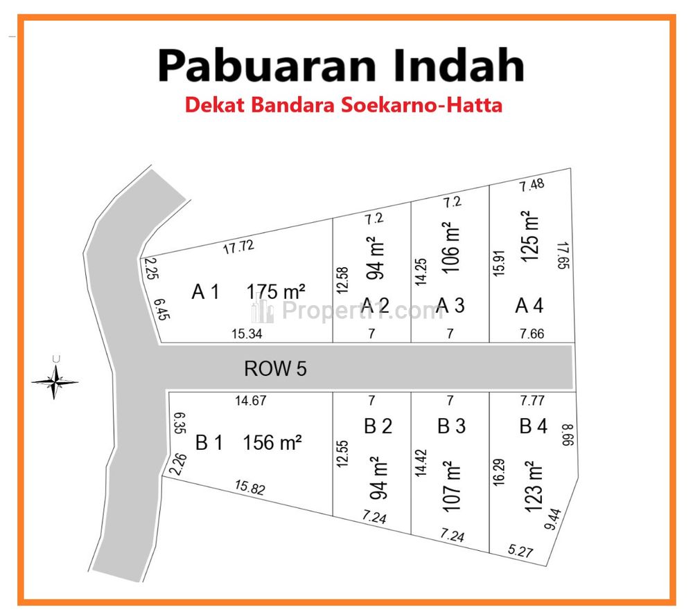 Dijual Tanah Murah di Karawaci Tangerang, Bisa Dicicil 0% Bunga, 7 Menit RSU Hermina Tangerang