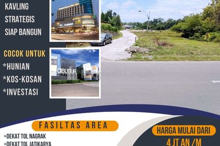 Dijual Tanah Kavling Strategis 500m dari Gerbang CBD Cibubur Bisa Dicicil