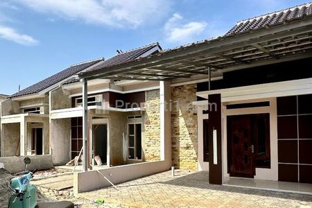 Jual Rumah Murah Depok LT 56 LB 36 KT 2 Ruang Tamu Dapur KM 1 Carpot Legalitas SHM Harga 270 Jt Lok di Pasir Putih Sawangan Depok