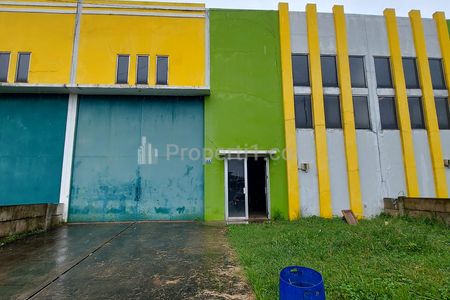 Dijual Ready Gudang Investasi Terbaik di Jalan Raya Serpong - Gunung Sindur Bogor