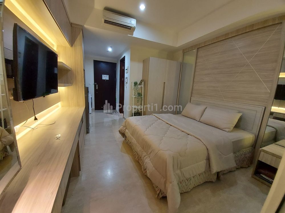 For Rent Apartemen Menteng Park Tipe Studio Fully Furnished, Dekat TIM, RSCM, Bunda Hospital, dan Kampus UI Salemba
