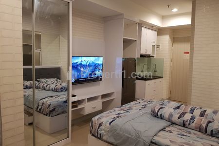 Dijual Cepat Murah Apartemen Grand Kamala Lagoon Akses Mall - Studio Furnished