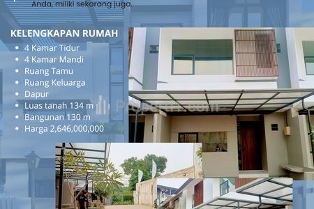 Dijual Rumah Mewah Dalam Komplek di Pondok Labu, Dekat Pusat Bisnis Jakarta Selatan