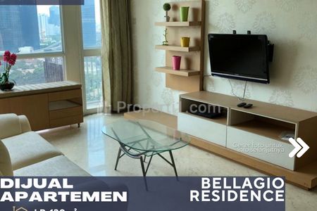 Apartemen Bellagio Residences 3BR Dijual di Daerah Mega Kuningan Jakarta Selatan