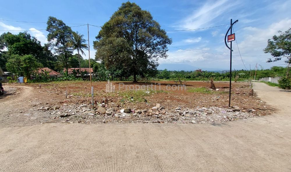 Jual Tanah Kavling 126m2 di Babakan Madang Bogor dekat Sentul Bogor, Bisa Cicil 12x Tanpa Bunga