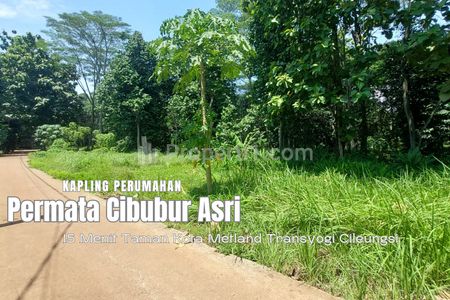 Dijual Promo Terbatas Tanah Kavling 1 Jutaan Per Meter Dekat Taman Kota Metland Transyogi Cileungsi