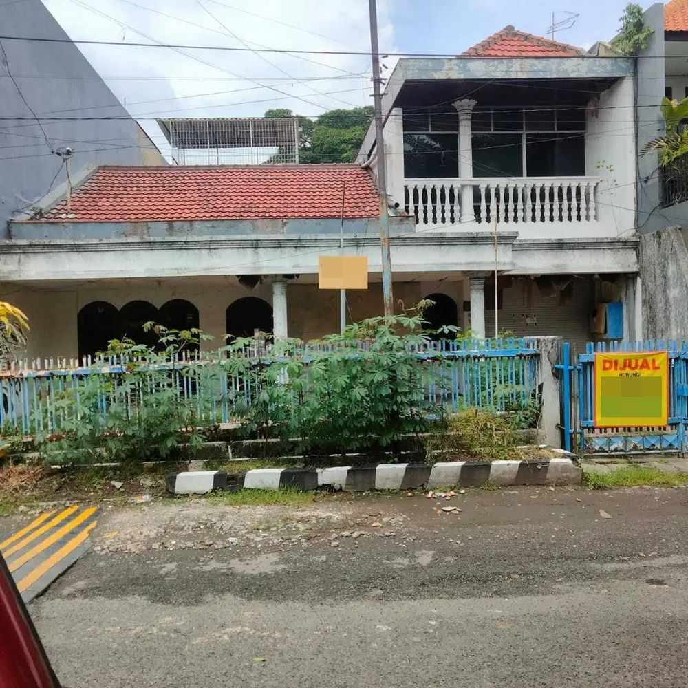 Jual Rumah Kosong Strategis di Jalan Ngagel Wasana, Gubeng, Surabaya Timur