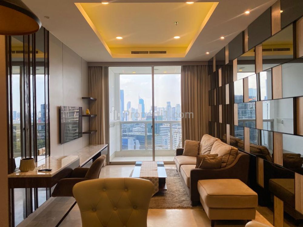 For Rent Apartemen The Elements 2+1 Kamar Tidur Bagus Siap Huni Furnished Harga Affrodable di Jaksel