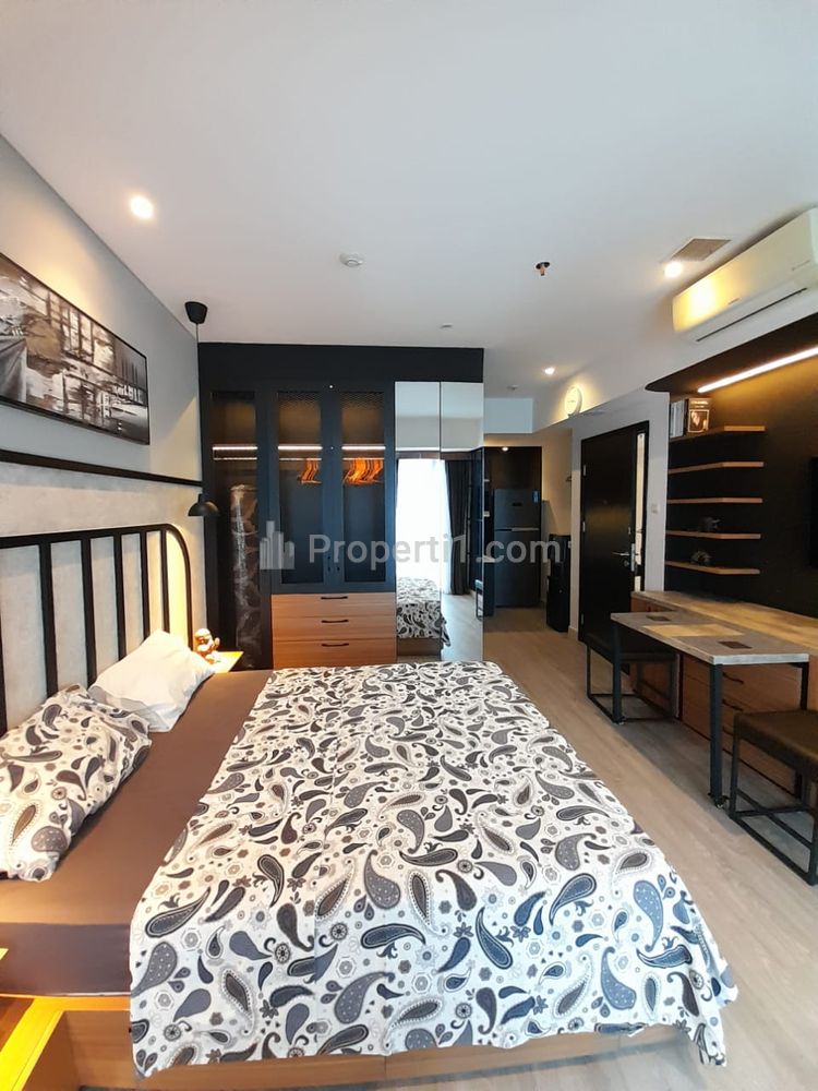 Disewakan Apartemen Studio Baru The Aspen Peak Residence, Full Furnished