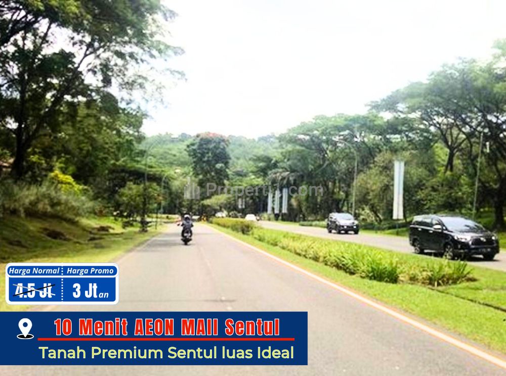 Jual Tanah Kavling 126m2 di Bojong Koneng Babakan Madang Bogor Harga 3 Jutaan Per Meter