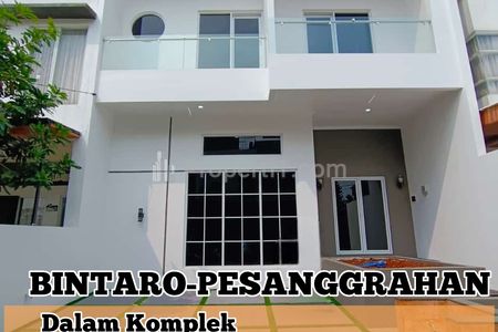 Dijual Rumah Baru Dalam Komplek Area Jakarta Selatan Dekat Pondok Pinang