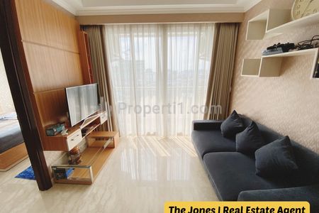 For Rent Apartemen Menteng Park Tipe 2 Bedrooms Private Lift Fully Furnished, Dekat Taman Ismail Marzuki, RSCM, Bunda Hospital, dan Kampus UI Salemba