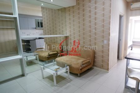 Disewakan Apartemen Cosmo Terrace Thamrin City 1 Kamar Tidur Fully Furnished, Dekat Pasar Tanah Abang, Grand Indonesia, dan Plaza Indonesia