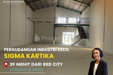 Dijual Gudang Sigma Kartika Gunung Sindur Hanya 8 Kilometer Dari BSD