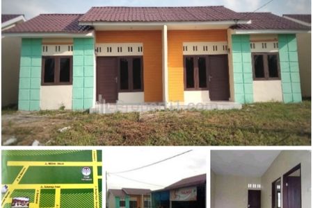 Jual Rumah Subsidi DP Murah Daerah Sukamaju 10 Menit ke Pajak Melati Medan