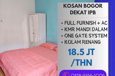 Sewa Kosan di Bogor Dekat IPB Dramaga, Cakep Eksklusif Terbatas Unitnya