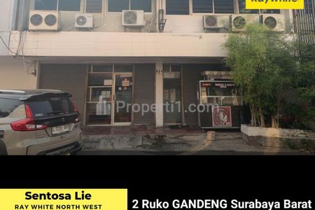 MURAH Dijual 2 Jejer Ruko Darmo Park 1 di Jalan Mayjen Sungkono Surabaya Barat Depan Ciputra World