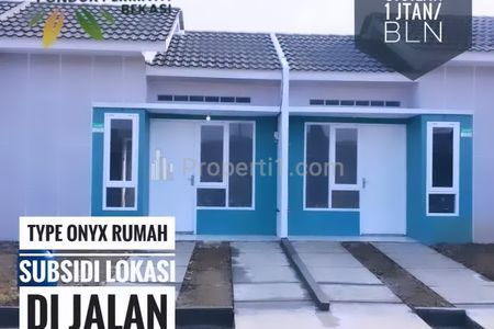 Dijual Murah Rumah Modern Minimalis di Pondok Permata Babelan Bekasi