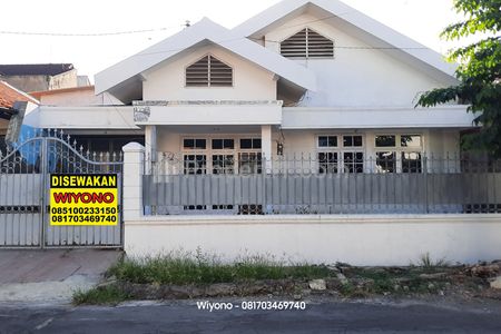 Disewakan Rumah Dharmahusada Dekat RSUD dr. Soetomo dan Unair Kampus B Surabaya Timur