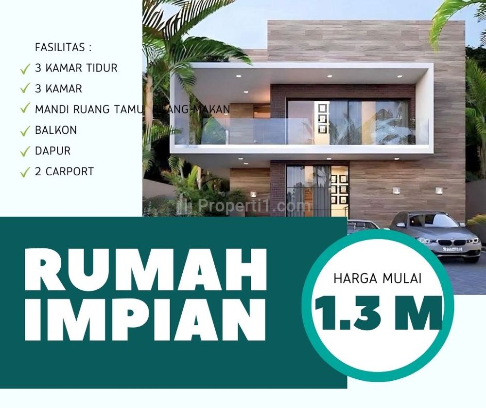 Rumah Mewah Dijual di Cisarua Bandung Barat 2 Lantai 3 KT View Indah Harga Termurah