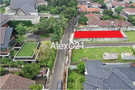 Dijual Tanah Kotak Hook di Cipete, Dekat ke Area Kemang, Cipete Selatan, Cilandak, Jakarta Selatan