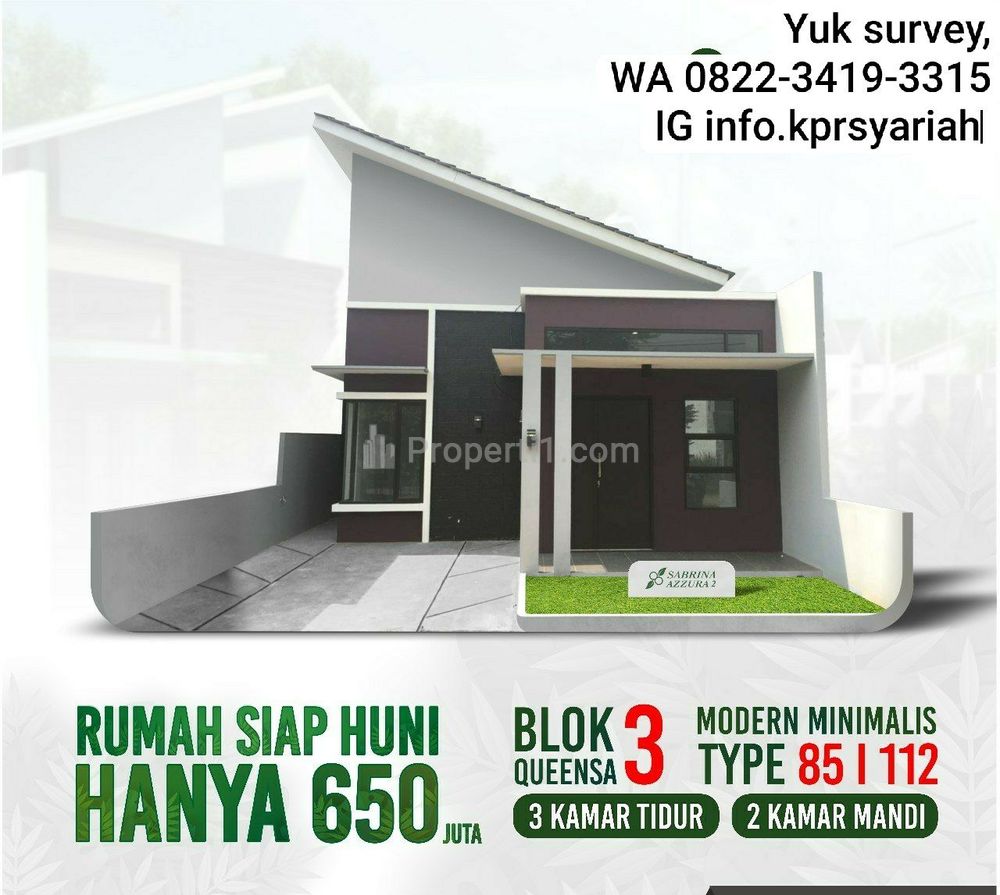 Dijual Rumah Siap Huni Modern Minimalis dalam Perumahan di Setu Bekasi