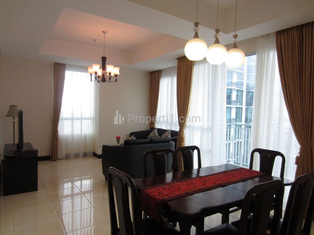 Disewakan Essence Darmawangsa Apartment Strategic Location in South Jakarta – 3+1BR Full Modern Furnished and Good Condition